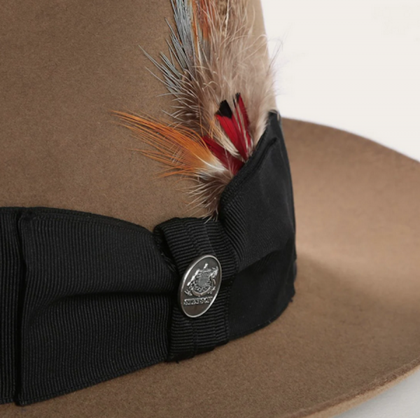 Stetson Temple Royal De Luxe Fur Felt Fedora - Image 6