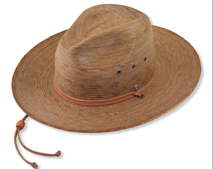 Stetson Rustic Sand Outdoor Flat Palm Straw Hat
