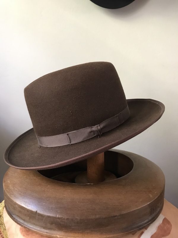 Engelbert Hatters Dayton High Crown Fedora Brown - Image 3