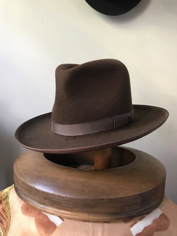 Engelbert Hatters Dayton High Crown Fedora Brown - Image 5