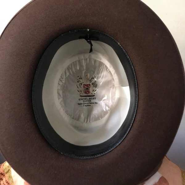Engelbert Hatters Dayton High Crown Fedora Brown - Image 7