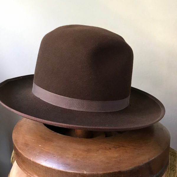 Engelbert Hatters Dayton High Crown Fedora Brown - Image 9