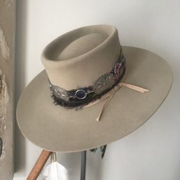 Rare Resistol Low Crown Vintage Raw Edge Brim