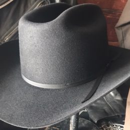 Range 6X Western Stetson Black