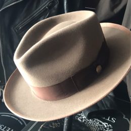 Whippet Tawny Stetson Fur Felt Fedora