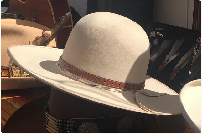Low Crown Buckskin Vintage Resistol Western - Image 3