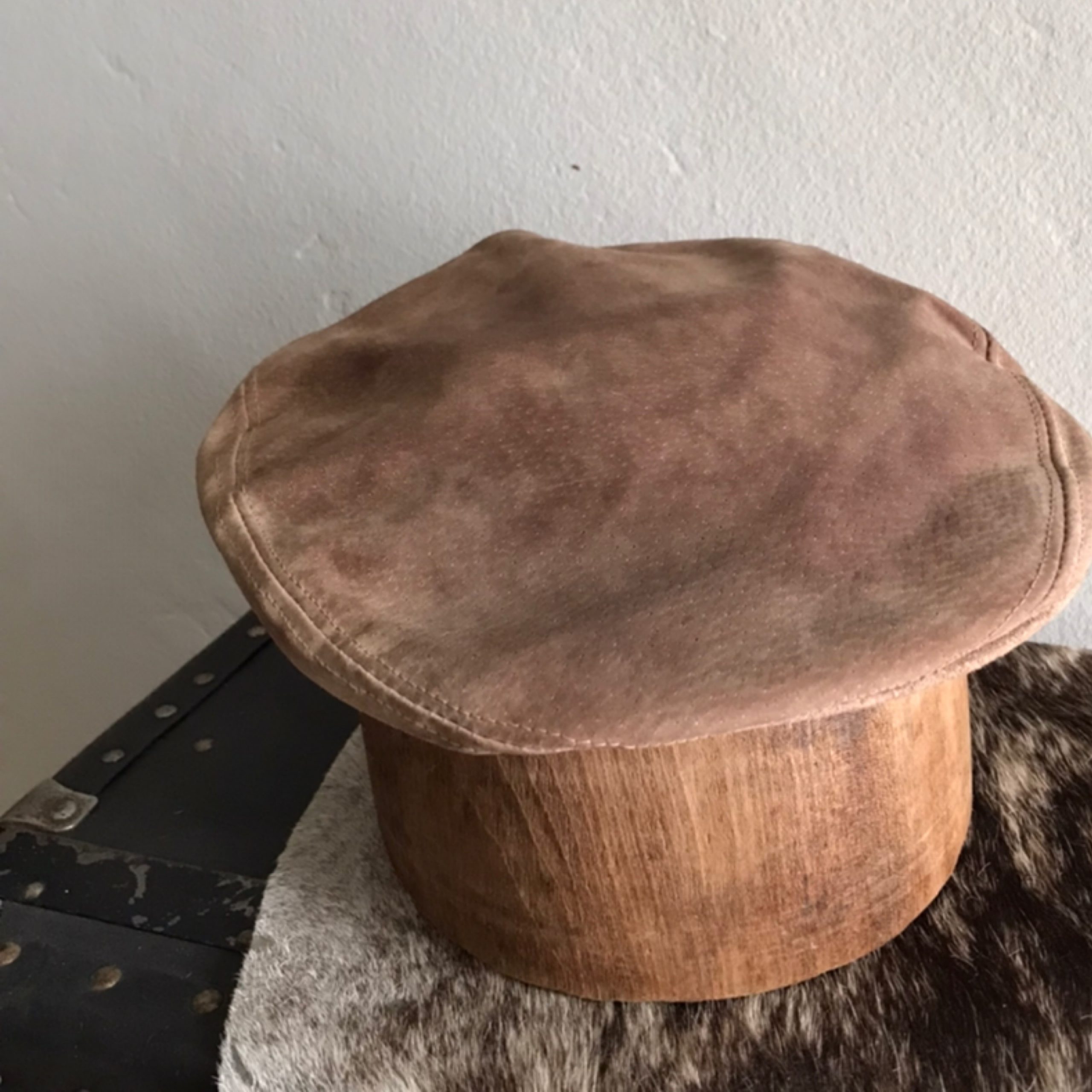 Ivy Flat Cap Vintage Stetson Suede