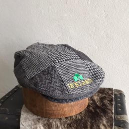 Irish Flat Cap Grey Patchwork Ireland
