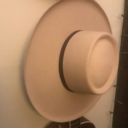 Vintage Resistol Silverbelly Low Crown Flat Brim