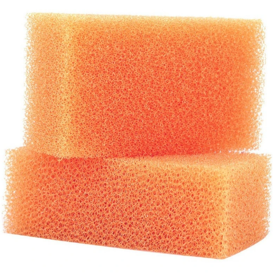 Cleaner Sponge Orange Rough Lint Remover-2PAK